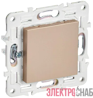 Заглушка с суппортом SKANDY SK-C01Sa песочн. IEK SK-PL10-K98