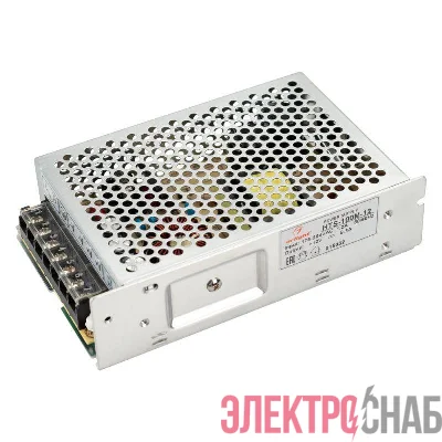 Блок питания HTS-100M-12 12В 8.3А 100Вт IP20 сетка 3 года Arlight 015032
