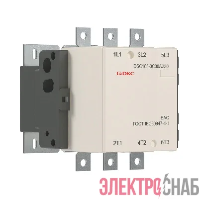 Контактор магнитный DSC185-3C00A230 185А 90кВт (AC3) 220В AC YON DSC185-3C00A230