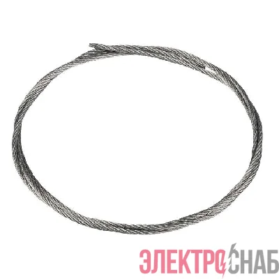 Трос стальной 4мм DIN 3055 (уп.200м) EKF ts-4
