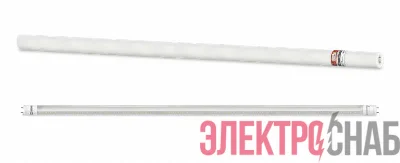 Лампа светодиодная LED-T8-П-PRO 20Вт трубчатая с двухсторонним цоколем прозрачная 4000К нейтр. бел. G13 2000лм 230В 1200мм неповоротн. IN HOME 4690612030982
