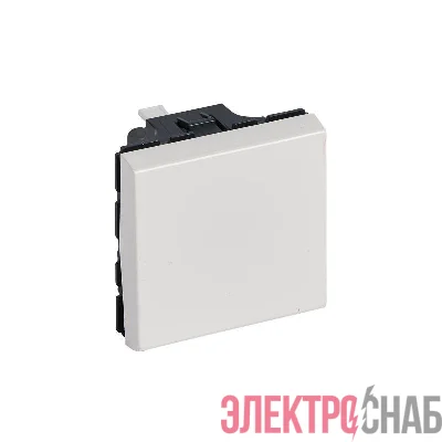 Механизм переключателя 1-кл. СП Mosaic NEW 2мод. бел. Leg 077011