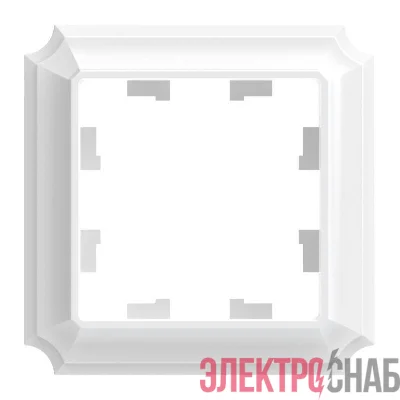 Рамка 1-м AtlasDesign Antique бел. SE ATN100101