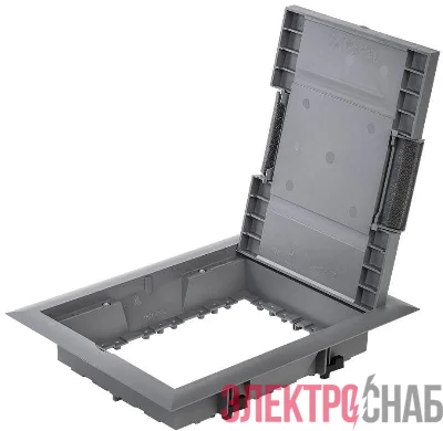 Лючок напольный ONFLOOR 24 16мод. PRIMER IEK KNL-80-16-7012