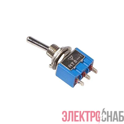 Тумблер 250В 3А (3с) ON-OFF-ON 1п Micro (MTS-103) Rexant 36-4011
