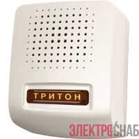 Звонок проводной Соло трель 220В 80-90дБА бел. Тритон СЛ-03