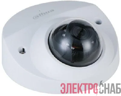 Видеокамера IP DH-IPC-HDBW2231FP-AS-0280B 2.8-2.8мм цветная бел. корпус Dahua 1405250