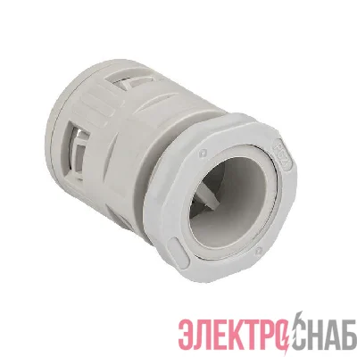 Коннектор для гофр. трубы 25мм (уп.25шт) Plast EKF kn-t-25