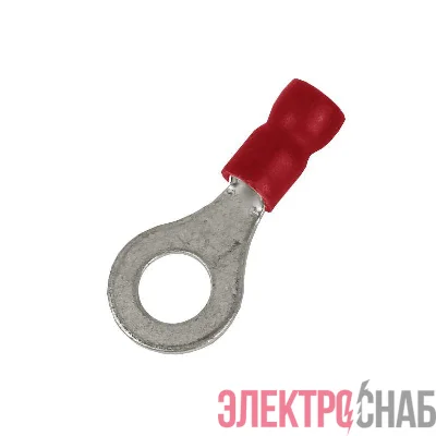 Наконечник с отверстием под винт и изолир.фaланцем ПВХ легкий ввод жилы 0.25-1.5кв.мм М3.5 d3.7мм (НКИ) (уп.100шт) DKC 2A3P-EE-PVC