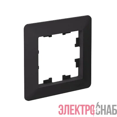Рамка 1-м AtlasDesign Air карбон/дым. черн. SE ATN221001