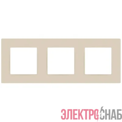 Рамка 3-м 12-5203-02 Классик сл. кость Эра Б0067732