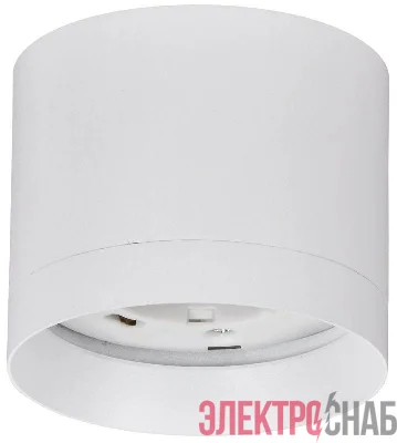 Светильник 4015 накладной потолочный под лампу GX53 бел. IEK LT-UPB0-4015-GX53-1-K01