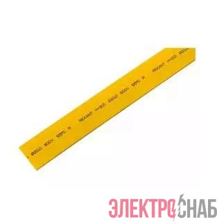 Трубка термоусадочная Н-1 40.0/20.0 1м жел. Rexant 24-0002