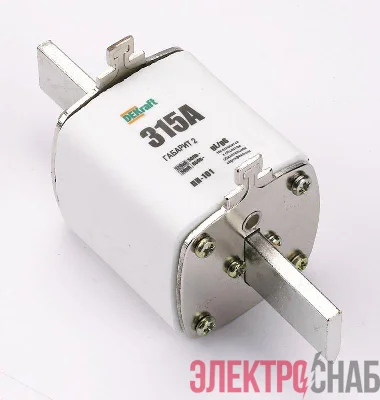 Вставка плавкая ПН-101 355А габарит 2 (аналог ППН-37 габарит 2) DEKraft 21316DEK
