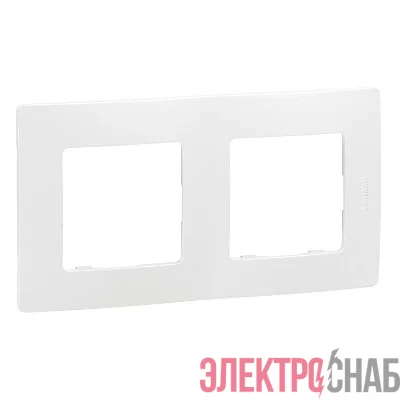 Рамка 2-м СП Etika IP20 бел. IEK 672502