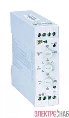 Реле контроля фаз РК-101 380В тип 02 DEKraft 23301DEK