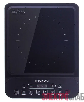 Плита индукционная HYC-0101 (настольная) черн. стеклокерамикаHYUNDAI 1200724