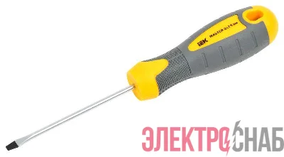 Отвертка шлицевая Master 3х75мм IEK TSC-1SL-375