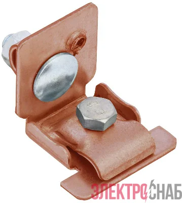 Держатель проводника кругл. унив. 6-10мм фальц 0.7-8мм медь IEK ZDP80-50-2-16-078