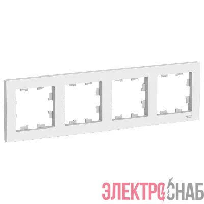 Рамка 4-м AtlasDesign универс. бел. SE ATN000104