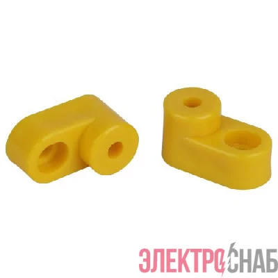 Изолятор для шин NO-224-69 угловой желт. Эра Б0062939