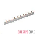 Шина соединительная PIN 2ф 63А мед. изол. 54мод (дл.1м) EKF pin-02-63