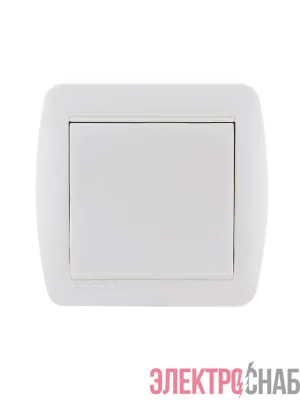 Выключатель 1-кл. ОП Demet 10А IP20 бел. LEZARD 711-0200-100