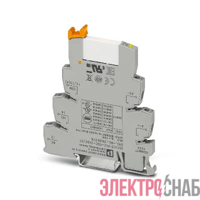 Модуль релейный реле в наборе: база реле PLC-BSC-24DC/21+вставное реле HF41F/24-ZSTG/60103002 (РПВM-1-24D-1/G) СТЭЗ 0-2966265