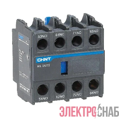 Приставка доп. контакты AX-3X/40 к контактору NXC-06~630 (R) CHINT 938254