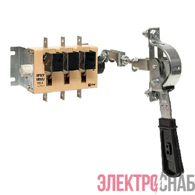Выключатель-разъединитель ВР32У-31A31240-R 100А 1 напр. с дугогасит. камерами с передней смещенной рукояткой MAXima EKF uvr32-31a31240-r