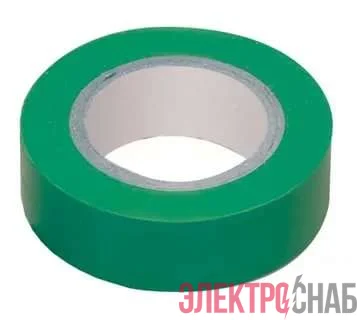 Изолента ПВХ 15мм (рул.20м) зел. REXANT 09-2603