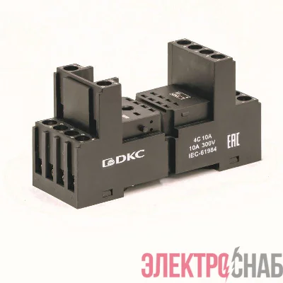 Элемент базовый пассивный для установки одиночных реле до 230В АС/DC DKC IR-B4-SC-1