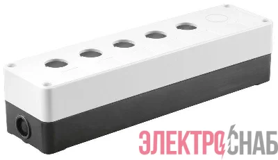 Корпус КП 105(6) для кнопок ИЭК BKP10-6-K01