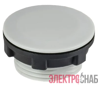 Заглушка для отверстия 22мм сер. MASTER IEK MI-ZA60-K03