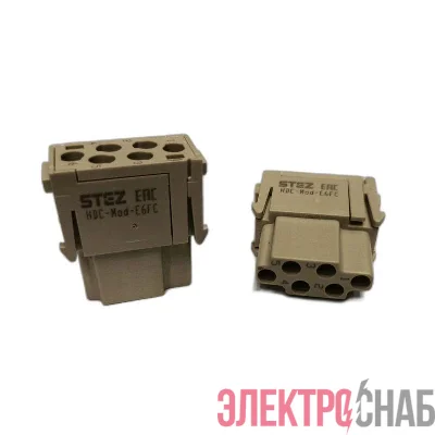 Вставка контактная модульная HDC-MOD-E6FC СТЭЗ 187150353