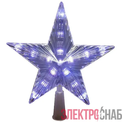Светильник декоративный "Звезда" ST31-W 21см бел. 31 светодиод SHLights 469060104915