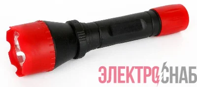 Фонарь 6102-ТН (1LED 1 реж 2XR6 ; блист-пакет; красн.) Ultraflash 11787