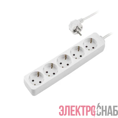 Удлинитель 5х1.5м с заземл. защитн. шторки ПВС 3 0.75 ФАZА 5052895