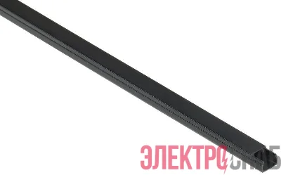 Кабель-канал 15х10 L2000 пластик ЭЛЕКОР черн. IEK EL-KK10-015-010-1-K02