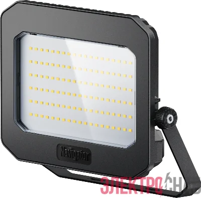 Прожектор светодиодный 95 640 NFL-04-100-6.5K-BL-D110-LED 100Вт 6500К IP65 12500лм черн. NAVIGATOR 95640