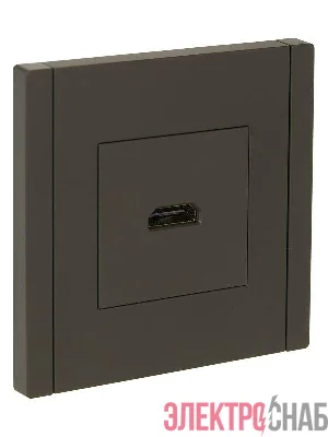 Розетка HDMI FORTE&PIANO FP340 сер. IEK FP-H10-K03