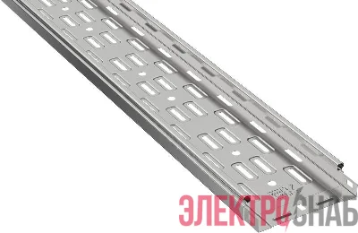 Лоток листовой перфорированный 150х35 L3000 сталь 0.45мм без боковой ESCA 3 IEK ES3-15-035-150-3-045