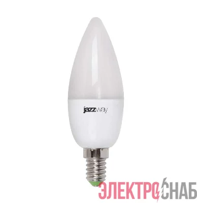 Лампа светодиодная PLED-DIM C37 7Вт свеча 3000К тепл. бел. E14 540лм 220-240В диммир. JazzWay 2859259