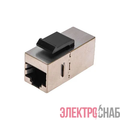 Адаптер проходной Keystone Jack RJ-45(8P8C) FTP кат.6 PRO Rexant 02-0109