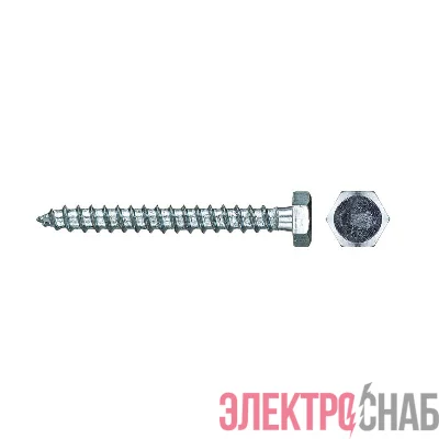 Болт сантехнический 6х50 DIN 571 оцинк. (уп.4шт) Tech-Krep/Zitar 102581