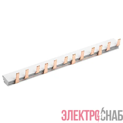 Шина соединительная типа PIN штырь 3Р 63А 1м Rexant 11-2245