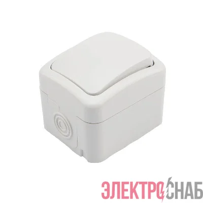 Переключатель проходной ОП Mini OG IP54 бел. Kranz KR-78-0603