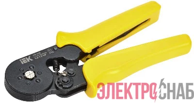 Клещи для обжима КО-08Е 0.5-6.0кв.мм шестигранные IEK TKL10-D6