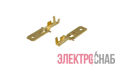 Клемма плоская (штекер-6.3мм) 1-1.5кв.мм (DJ611-6.3B) Rexant 08-0911