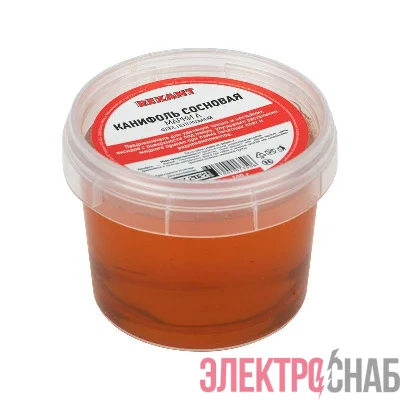 Канифоль сосновая марки А 100г Rexant 09-3711